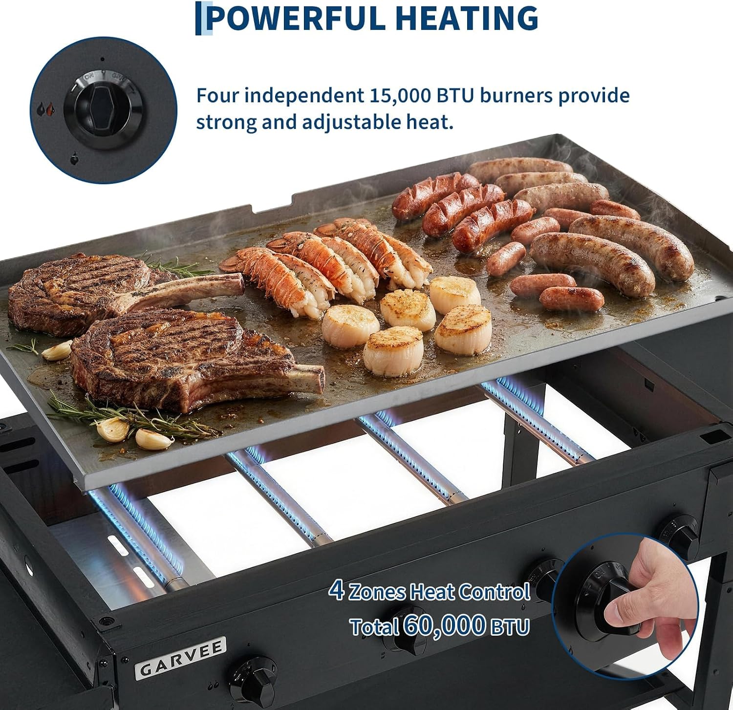 Tacleekii 36 Inch Flat Top Gri - огляд і ціна Camping Cooking Flat Top