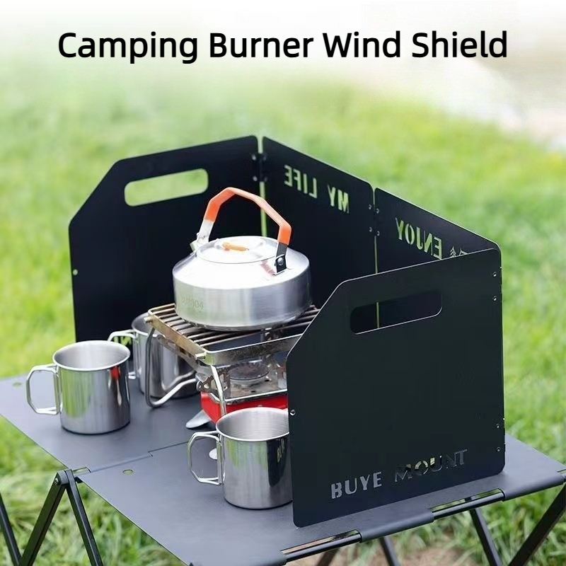 Camping Stove Windshield 4 Fol - огляд і ціна Camping Hiking Cooking