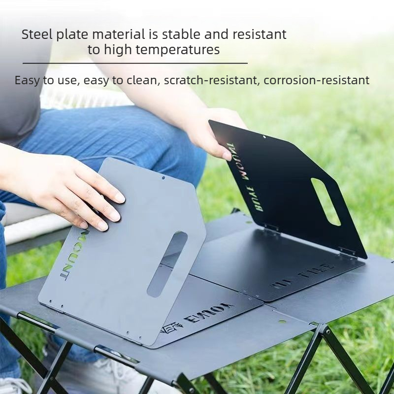Camping Stove Windshield 4 Fol - огляд і ціна Camping Hiking Cooking