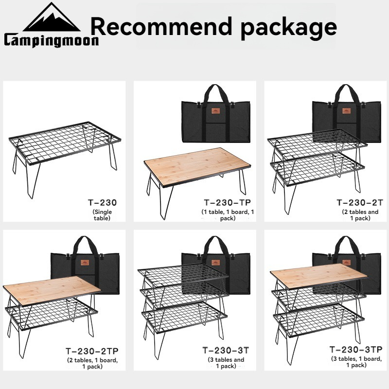 CAMPINGMOON T230 Multi Purpose - огляд і ціна Camping Cooking Table