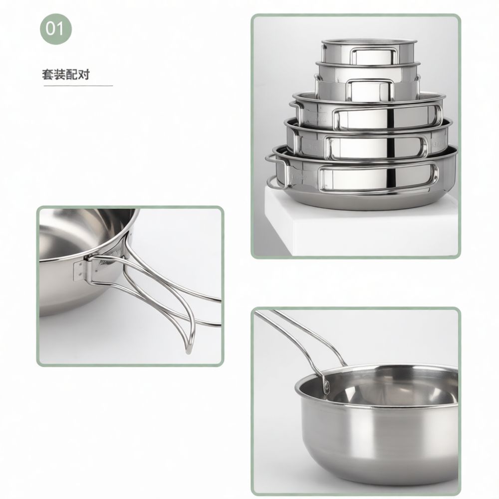 Professional Camping Cookware  - огляд і ціна Camping Cooking Dining Set