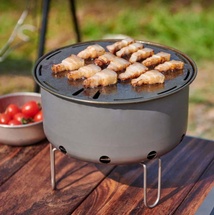 Outdoor Titanium Portable Flat - огляд і ціна Camping Cooking Flat Top