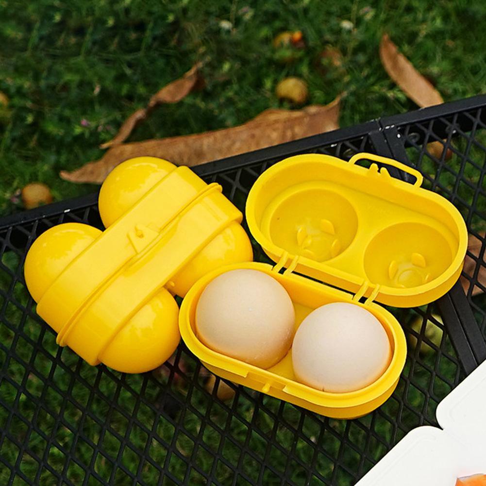 2 Grid Egg Storage Box Contain - огляд і ціна Camping Cooking Container