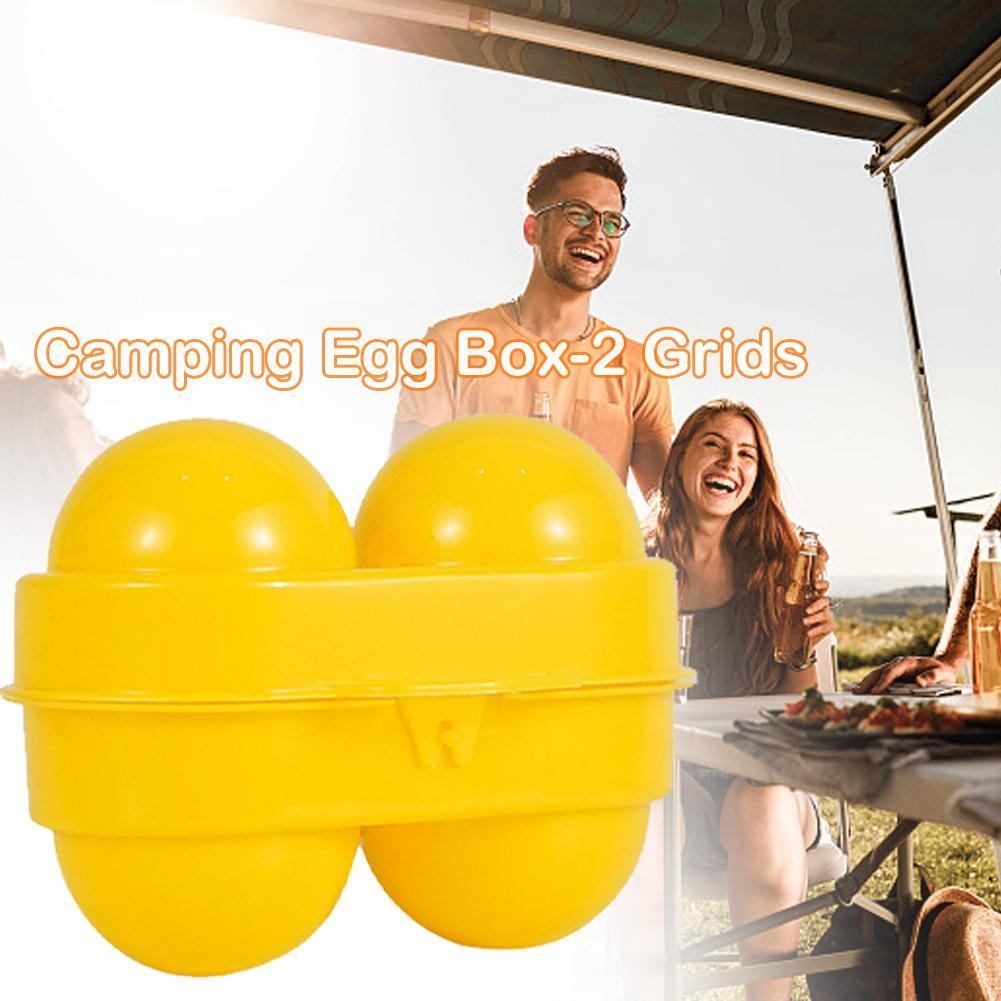 2 Grid Egg Storage Box Contain - огляд і ціна Camping Cooking Container