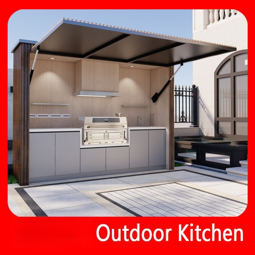 #Mobile Outdoor Kitchen Island - огляд і ціна Camping Cooking Dining Set