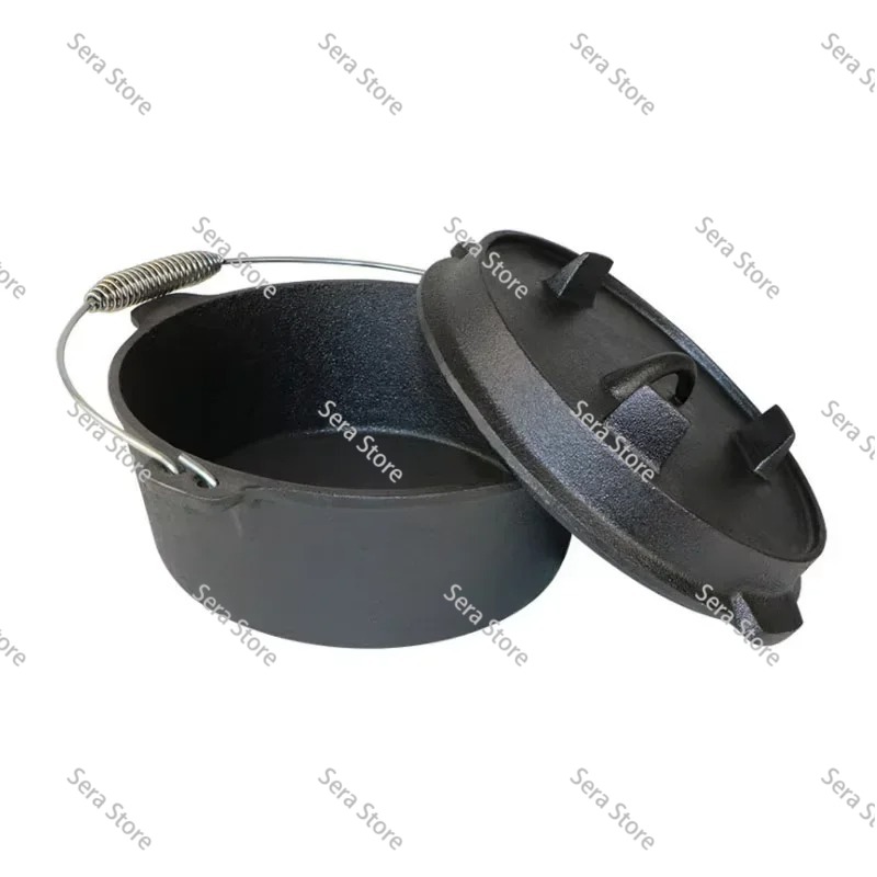 25cm Cast Iron Dutch Oven Camp - огляд і ціна Camp Dutch Oven Cast