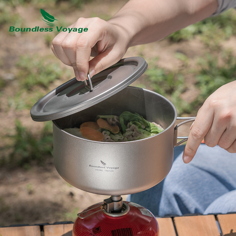 Boundless Voyage Titanium Camp - огляд і ціна Camping Hiking Cooking